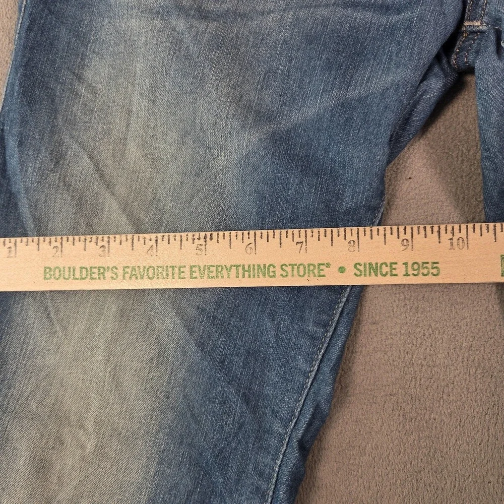 Diesel Jeans Womens 32 Blue Livier Super Slim Jegging Low Waist Stretch Denim